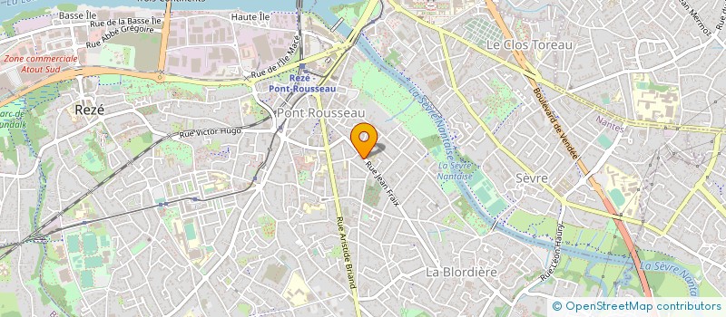 localisation de l'entreprise K.A.S. AUTO à REZE