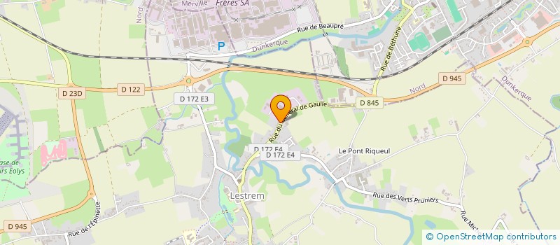 localisation de l'entreprise K.A.S.M  LESTREM