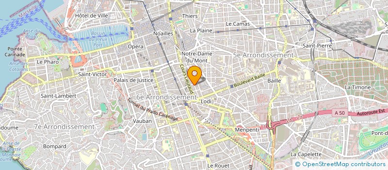 localisation de l'entreprise K-AMI ORIGAMI à MARSEILLE