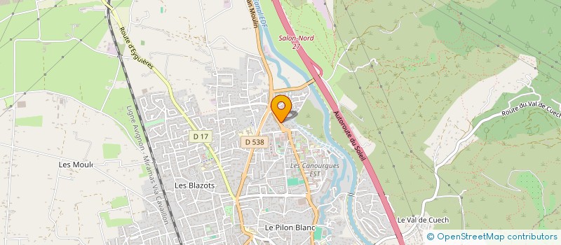 localisation de l'entreprise K.ANIMATION  SALON-DE-PROVENCE