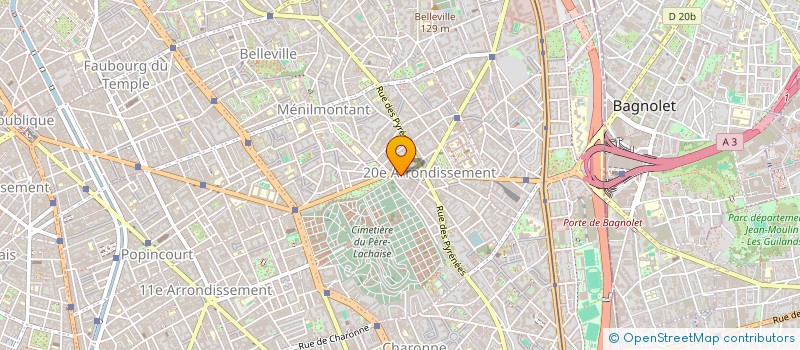 localisation de l'entreprise K.APABLE  PARIS