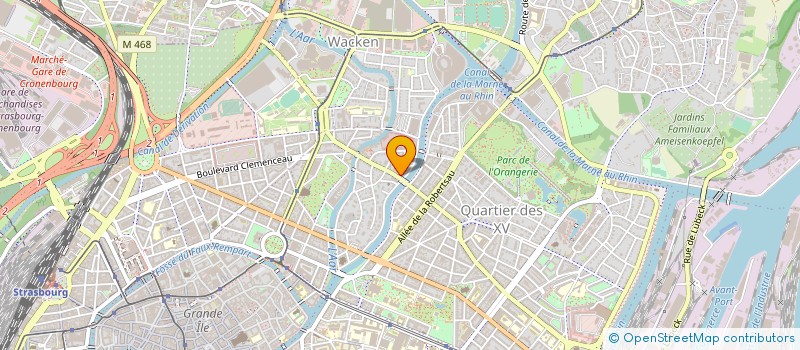 localisation de l'entreprise K'ARQUOIS HT à STRASBOURG