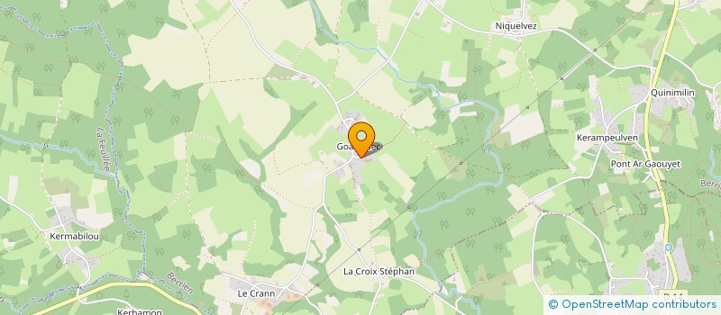 localisation de l'entreprise K'ARREE ROSE  BERRIEN