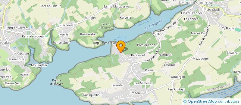 localisation de l'entreprise K'ART BOUT'IN  DAOULAS