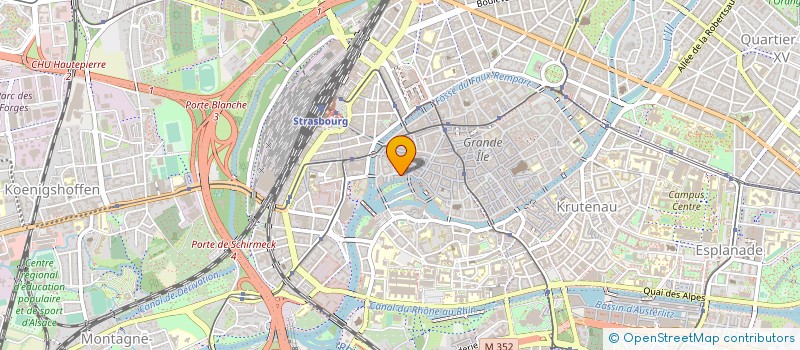 localisation de l'entreprise K'ART M.S. à STRASBOURG