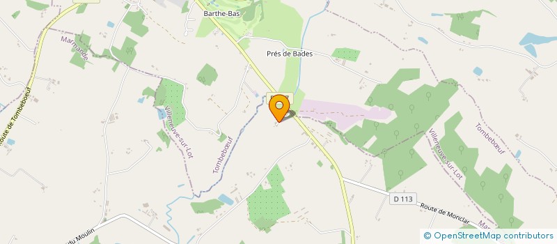 localisation de l'entreprise K'ARTABLE  VERTEUIL D'AGENAIS