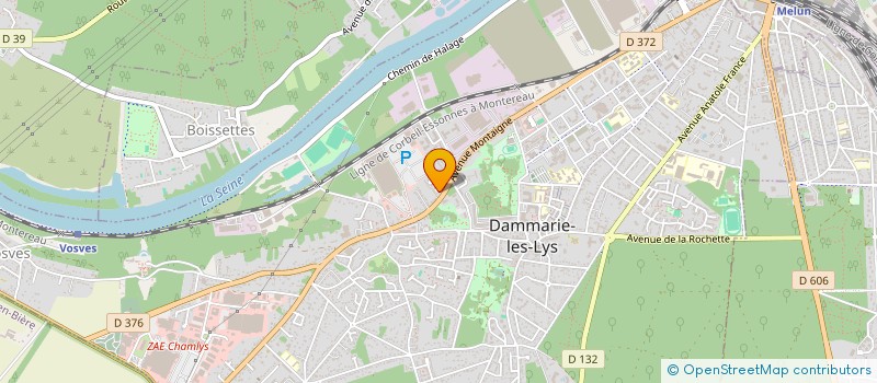 localisation de l'entreprise K ASSETS à DAMMARIE-LES-LYS