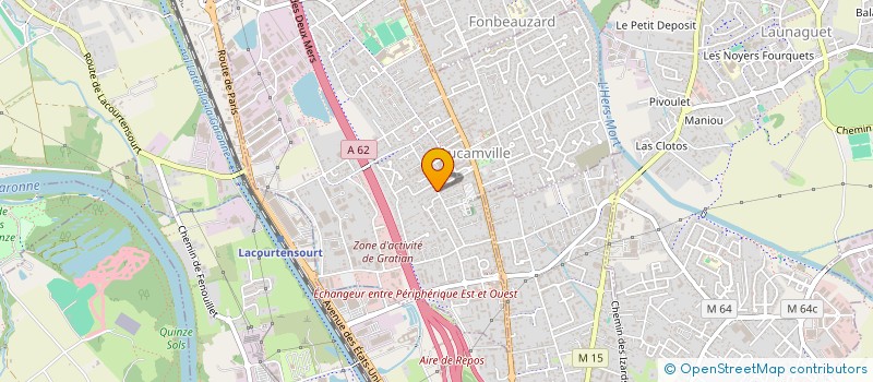localisation de l'entreprise K-ASTAR à AUCAMVILLE