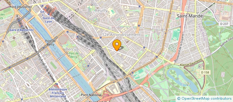 localisation de l'entreprise K B  PARIS