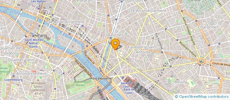 localisation de l'entreprise K&B COMPANY à PARIS