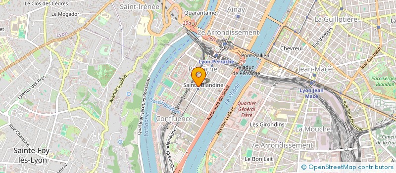 localisation de l'entreprise K&B FOOD à LYON