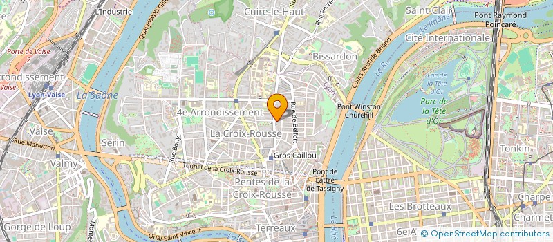 localisation de l'entreprise K&B PIZZA à LYON