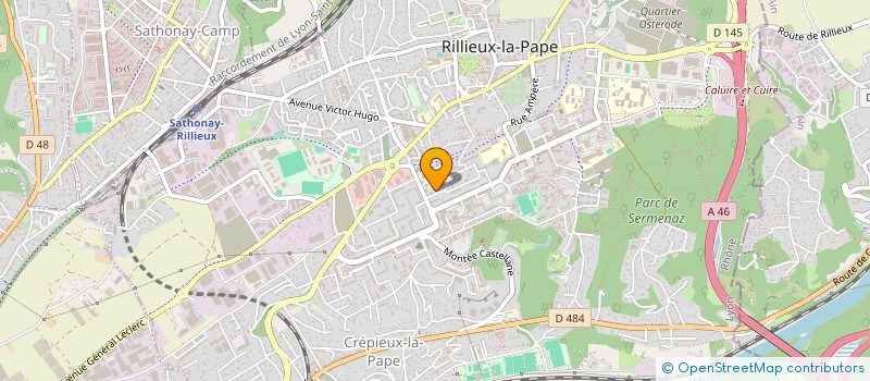 localisation de l'entreprise K&B TRANSPORTS  RILLIEUX-LA-PAPE