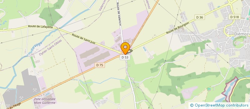 localisation de l'entreprise K'BANON  DIEMOZ