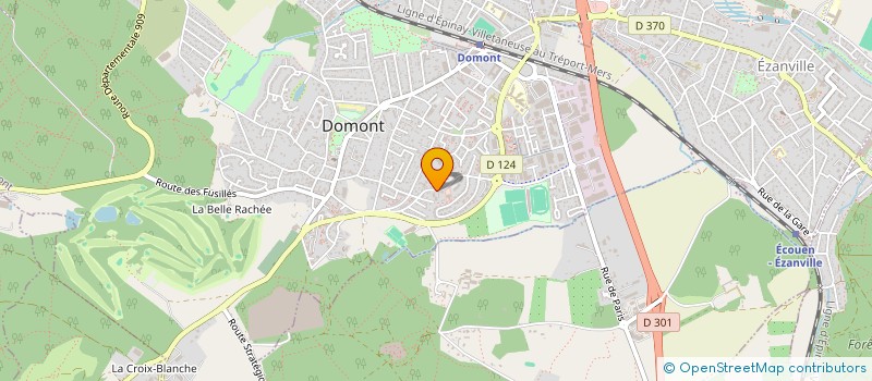 localisation de l'entreprise K.BAT à DOMONT