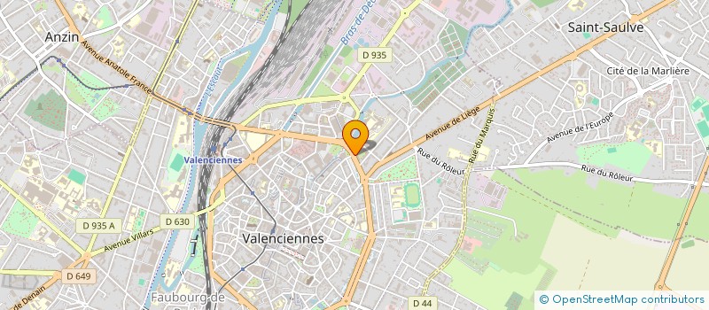localisation de l'entreprise K BATIMENT à VALENCIENNES