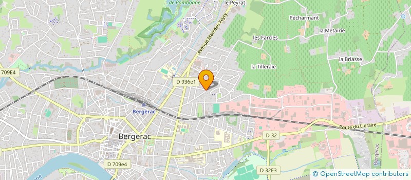 localisation de l'entreprise K-BIJOUX SARL à BERGERAC
