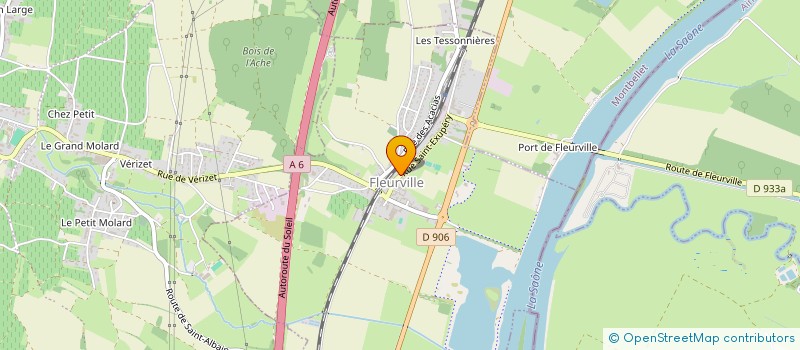 localisation de l'entreprise K BIKE  FLEURVILLE