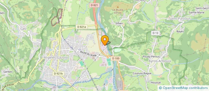 localisation de l'entreprise K BOIS à AGOS-VIDALOS