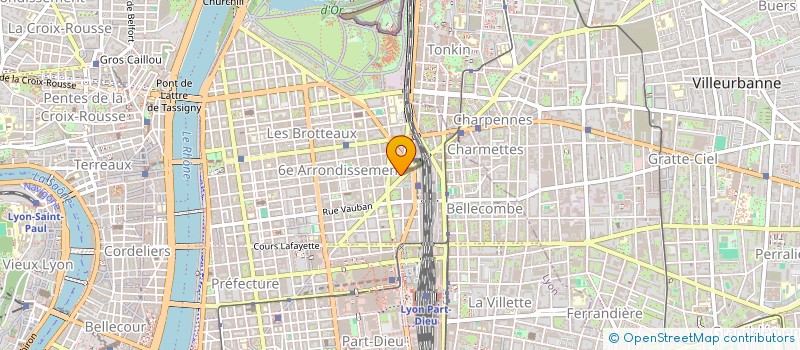 localisation de l'entreprise K-BOX LYON 6  LYON