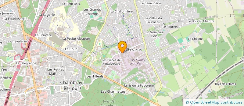 localisation de l'entreprise K BREWING COMPANY  CHAMBRAY-LES-TOURS