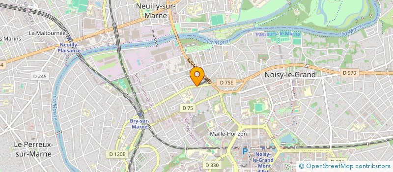localisation de l'entreprise K BULUR K  NOISY-LE-GRAND