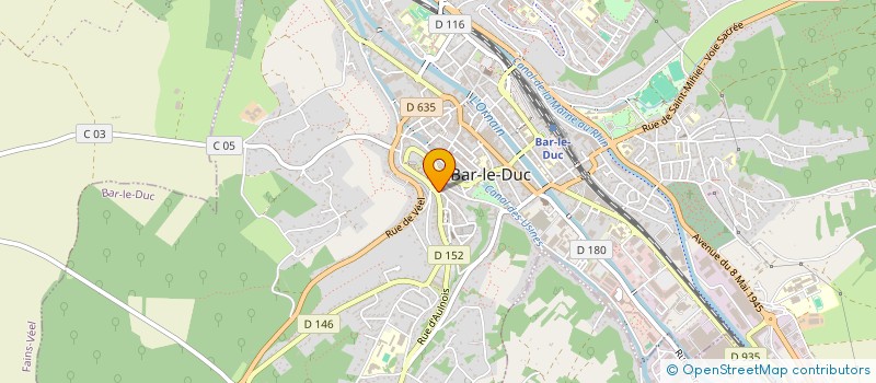 localisation de l'entreprise K BUSINESS HOLDING à BAR-LE-DUC