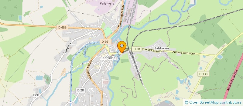 localisation de l'entreprise K&C  WILLERWALD