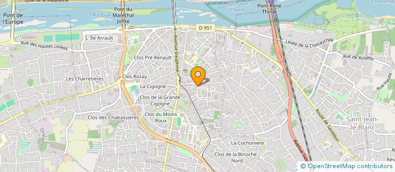 localisation de l'entreprise K CARE T à ORLEANS