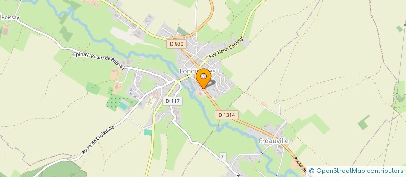 localisation de l'entreprise K&CAU  LONDINIERES