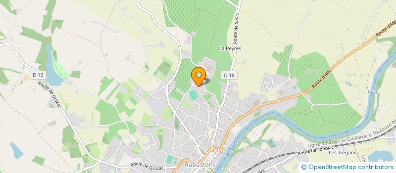 localisation de l'entreprise K&CIE IMMO  RABASTENS