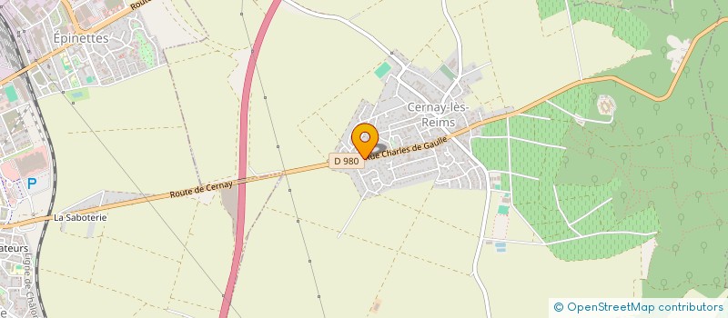 localisation de l'entreprise K & CO à REIMS