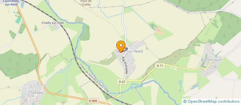 localisation de l'entreprise K COMME KAISERSCHMARREN  SANRY-SUR-NIED