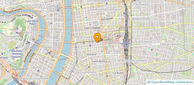 localisation de l'entreprise K COMMUNICATION  LYON