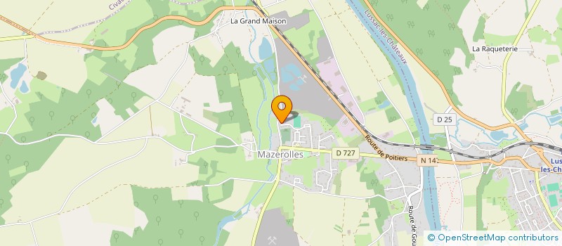 localisation de l'entreprise K COMMUNITY à MAZEROLLES
