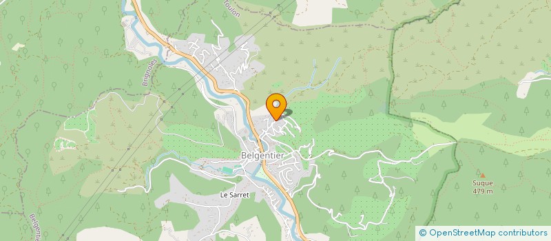 localisation de l'entreprise K CONSULT à BELGENTIER