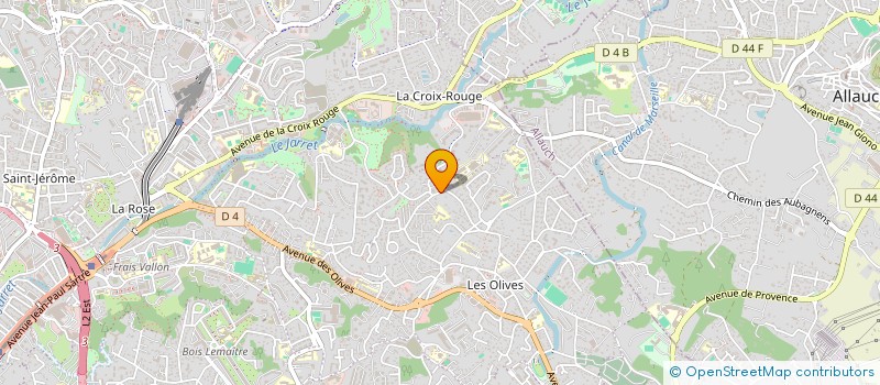 localisation de l'entreprise K.CONSULTING  MARSEILLE 13EME