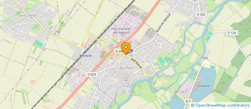 localisation de l'entreprise K CONSULTING  BENFELD