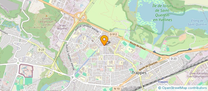localisation de l'entreprise K-COORDINATION & RENOVATION à TRAPPES