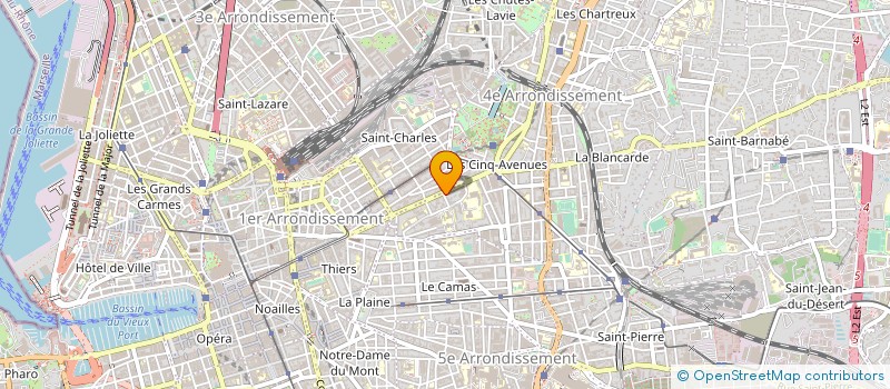 localisation de l'entreprise K CUISINES ET BAINS à MARSEILLE