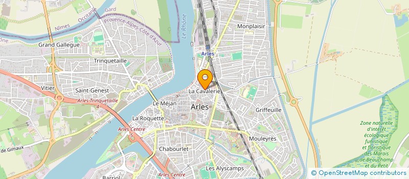 localisation de l'entreprise K D à ARLES