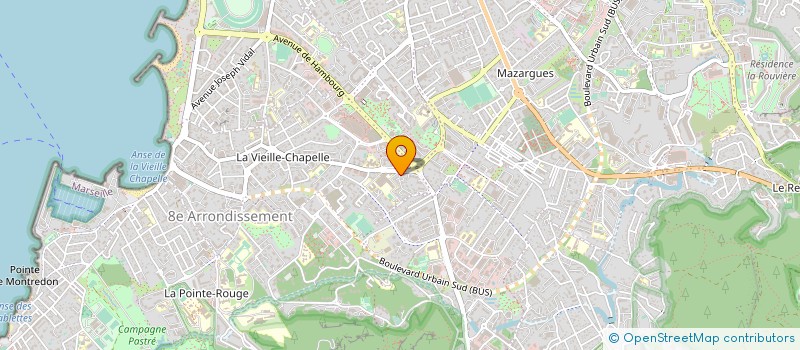 localisation de l'entreprise K.D.CO à MARSEILLE