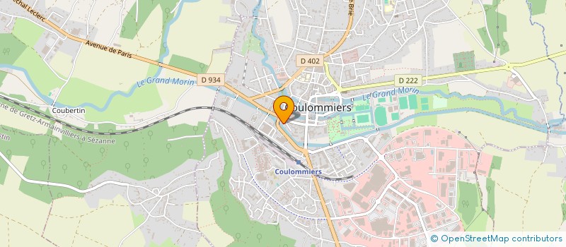 localisation de l'entreprise K&D CONCIERGERIE à COULOMMIERS