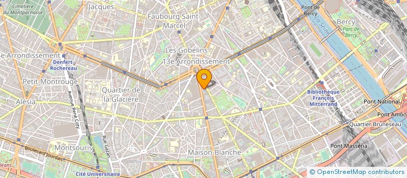 localisation de l'entreprise K.D.M.A. à PARIS