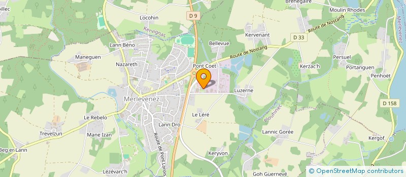 localisation de l'entreprise K'DANSE à KERVIGNAC