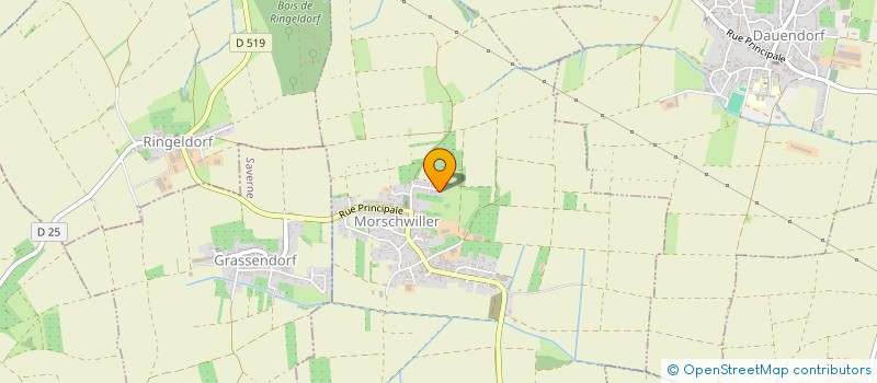 localisation de l'entreprise K-DANSE  MORSCHWILLER