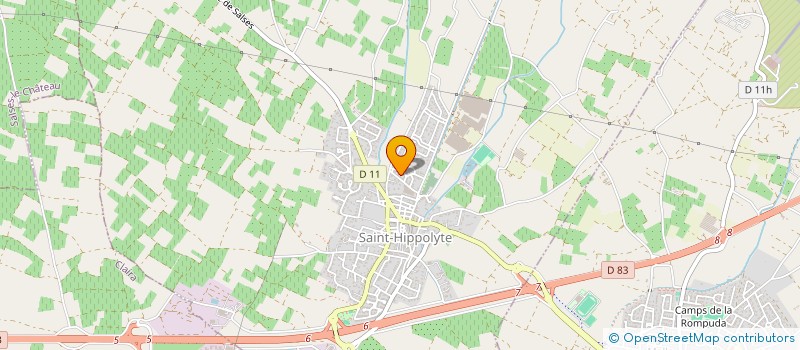 localisation de l'entreprise K DANSE  SAINT-LAURENT-DE-LA-SALANQUE