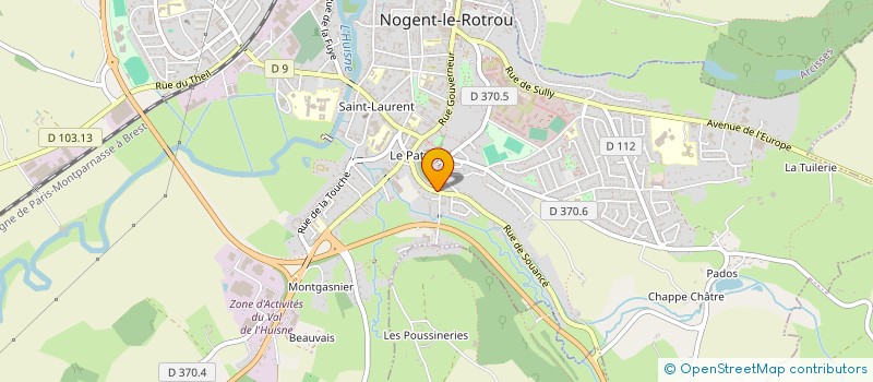 localisation de l'entreprise K-DANSE à NOGENT-LE-ROTROU