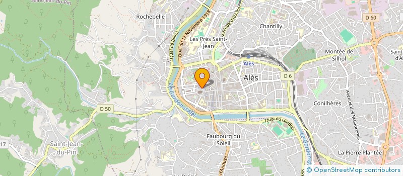 localisation de l'entreprise K DE KARLA  ALES