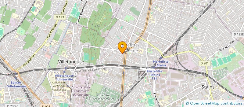 localisation de l'entreprise K DECO à PIERREFITTE-SUR-SEINE